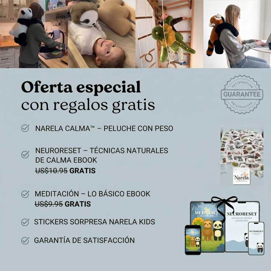 Narela Calma™ – Peluche con peso