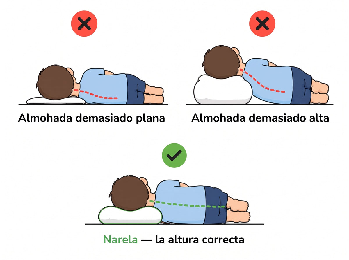 La altura correcta