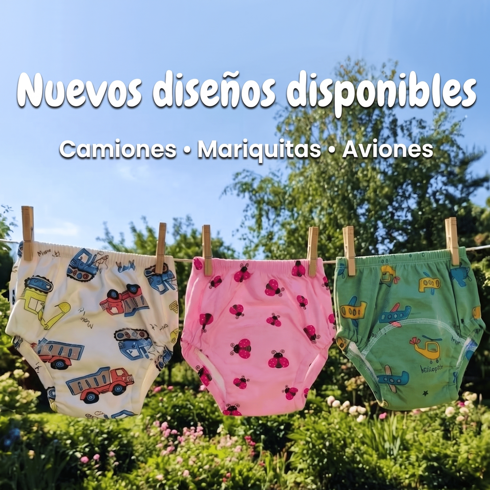 Nuevos diseños: camiones, mariquitas y aviones