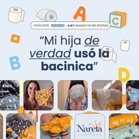 Reseñas: mi hija de verdad usó la bacinica