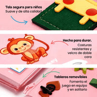 Tablero Montessori Narela Kids