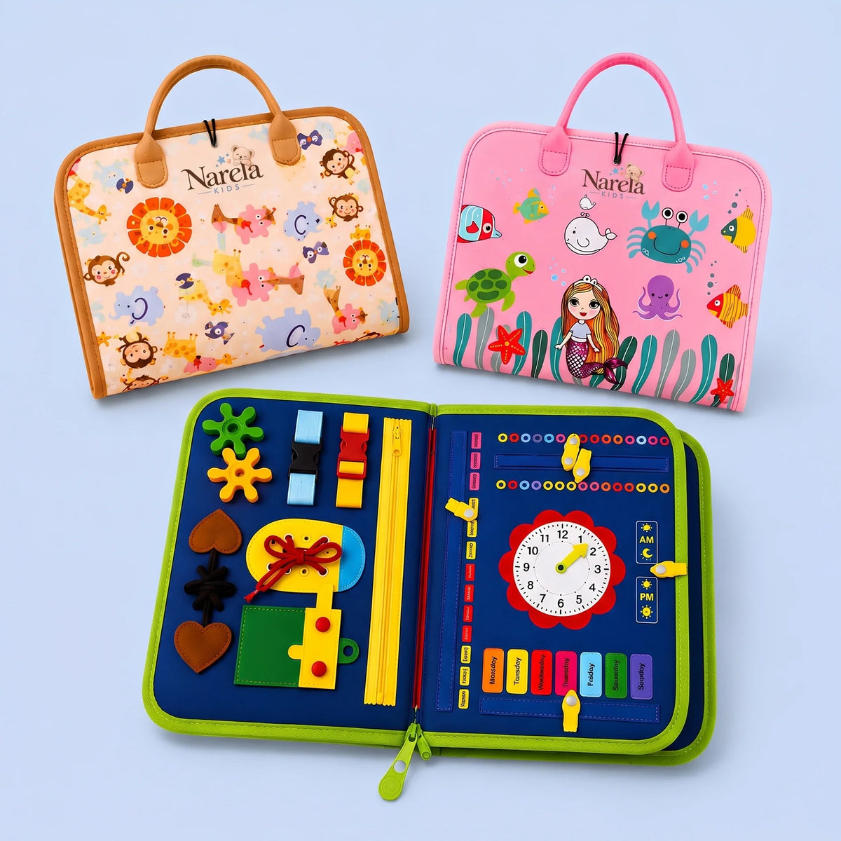 Tablero Montessori Narela Kids